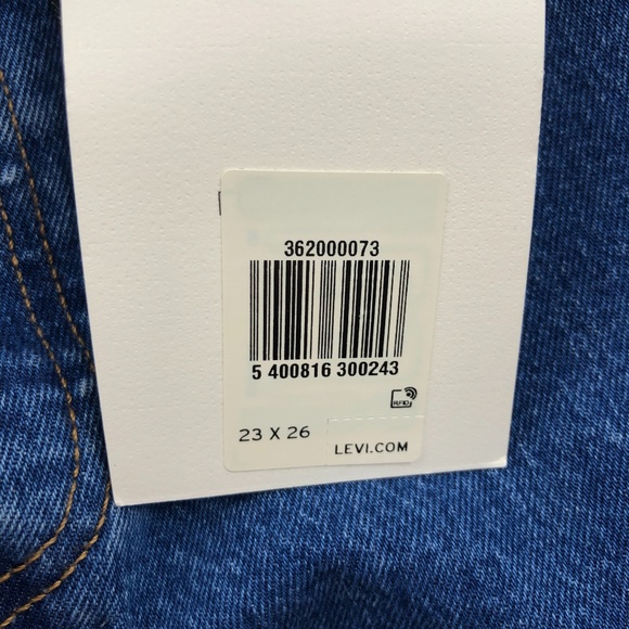 NWT Levi's 501 originals crop jeans - Picture 11 of 13